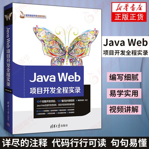 javaweb项目开发实战入门编程软件开发基础网络编程计算机书籍